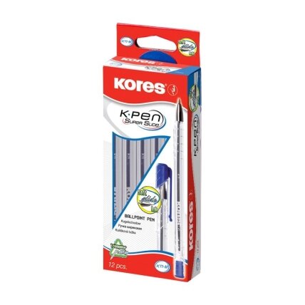 Rašiklis KORES SOFT GLIDE K11 M 0.7 mm, įvairių spalvų 2 Rašiklis KORES SOFT GLIDE K11 M 0.7 mm, įvairių spalvų 2