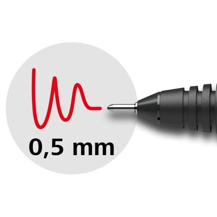 Rašiklis SCHNEIDER XTRA 805, 0,5 mm. 5