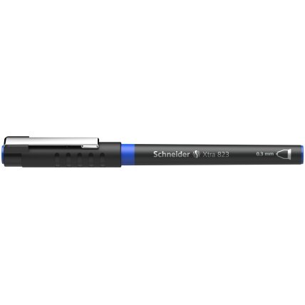 Rašiklis SCHNEIDER XTRA 823, 0.3mm, mėlyna Rašiklis SCHNEIDER XTRA 823, 0.3mm, mėlyna