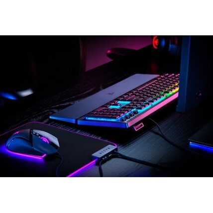Razer Ornata V3 Wired Gaming keyboard, USB, RGB LED, US, Mecha-membrane switch, Black 2 Razer Ornata V3 Wired Gaming keyboard, USB, RGB LED, US, Mecha-membrane switch, Black 2