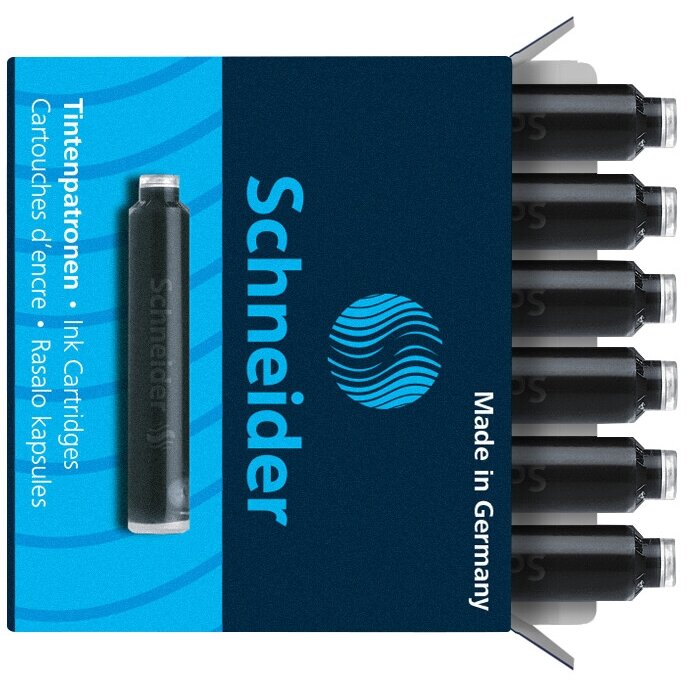 Rašalo kapsulės SCHNEIDER Rašalo kapsulės SCHNEIDER