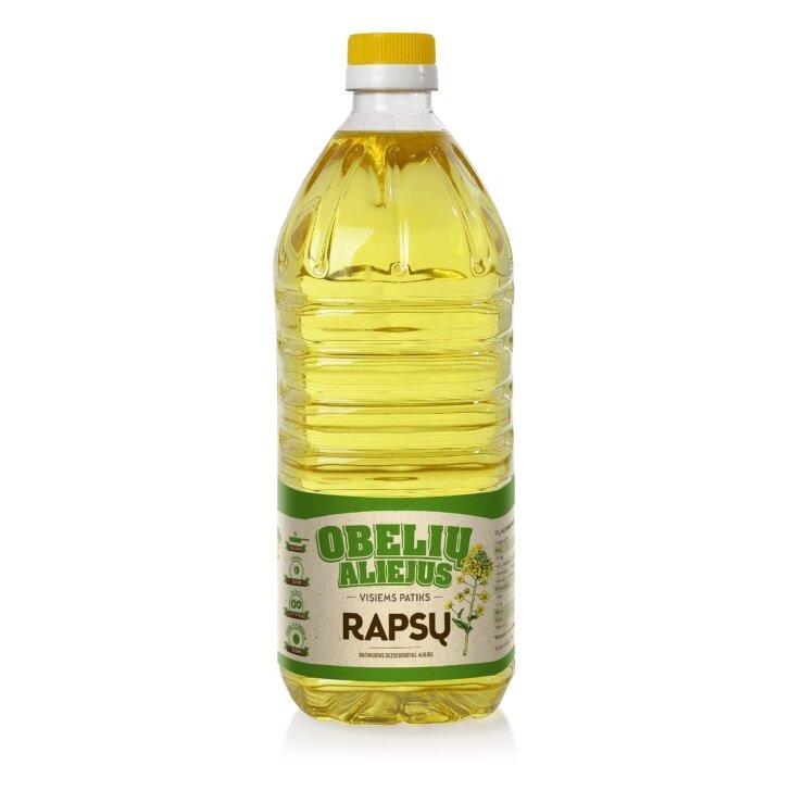 Rapsų aliejus OBELIŲ, 2l
