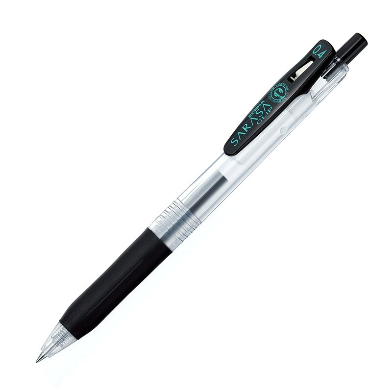 Rašiklis ZEBRA SARASA CLIP 0,4 mm, juoda Rašiklis ZEBRA SARASA CLIP 0,4 mm, juoda