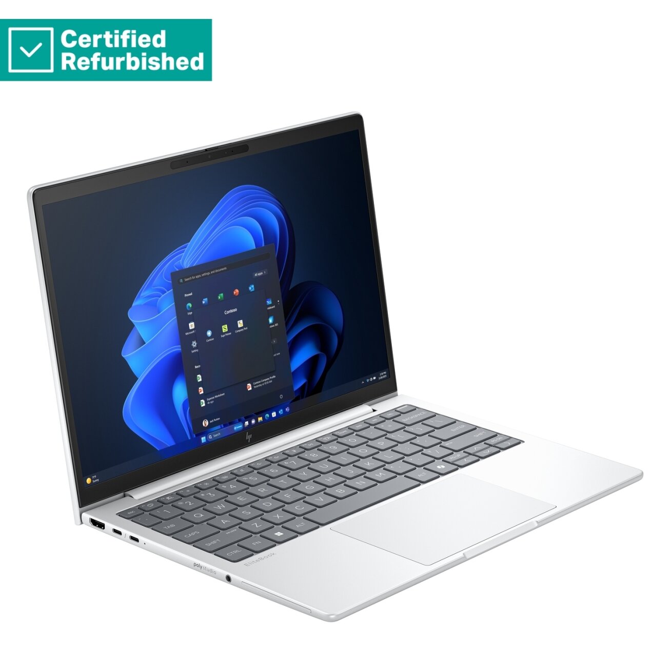 RENEW GOLD HP EliteBook 8 G1a 13 - Ryzen 5 PRO 230, 16GB, 256GB SSD, 13.3 WUXGA 300-nit AG, FPR, UK backlit keyboard, 62Wh, Win 11 Pro, 1 years