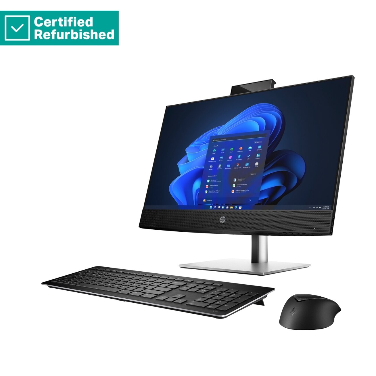 RENEW GOLD HP Pro 440 G9 AIO All-In-One 24 - i7-12700T, 16GB, 512GB SSD, Radeon RX 6300M 2GB, 23.8 FHD Non-Touch AG, DVD-RW, Height Adjustable, Win 11 Pro, 1 years 2