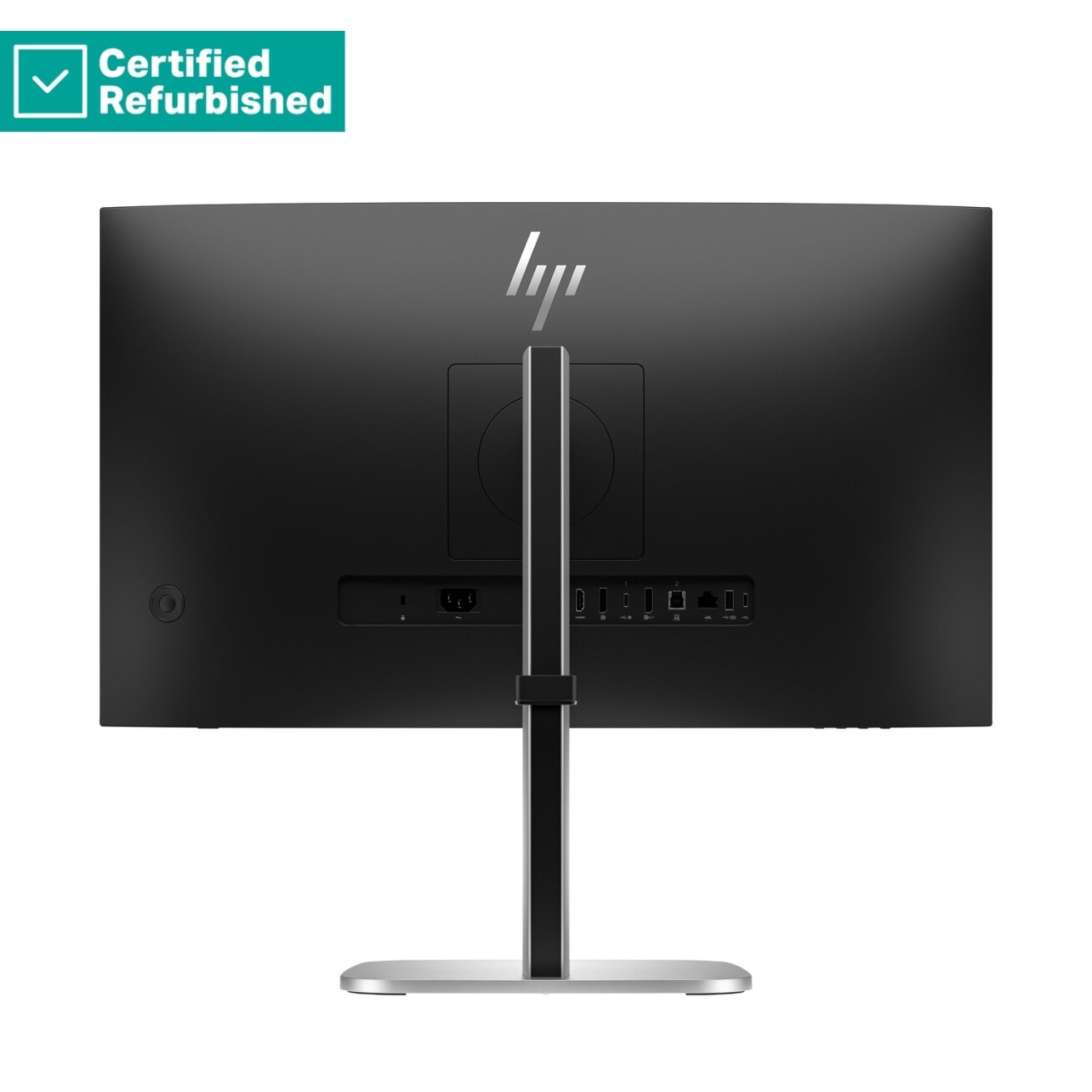 RENEW GOLD HP 527pm Series 5 Pro QHD Conferencing Monitor - 27" 2560x1440 QHD 350-nit 100Hz AG, IPS, USB-C(100W/15W)/HDMI/DP Daisy-Chain, 3x USB-A, speakers, webcam, RJ-45 LAN, height adjust/tilt/swivel/pivot, 1 years (replaces E27m) 2