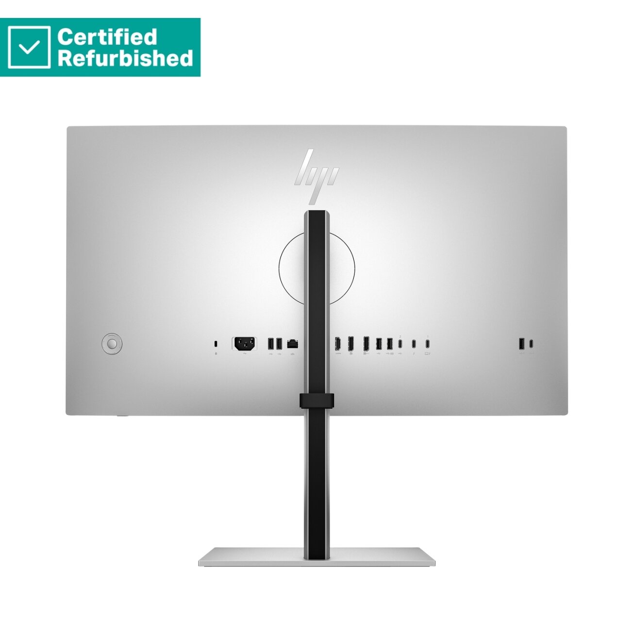 RENEW SILVER HP 727pu Series 7 Pro QHD TB4 Charging Monitor - 27" 2560x1440 QHD 400-nit 120Hz AG, IPS Black HDR 400, USB-C(100W/15W)/HDMI/DisplayPort Daisy-Chain, 5x USB-A, RJ-45 LAN, height adjustable/tilt/swivel/pivot, 1 years 2