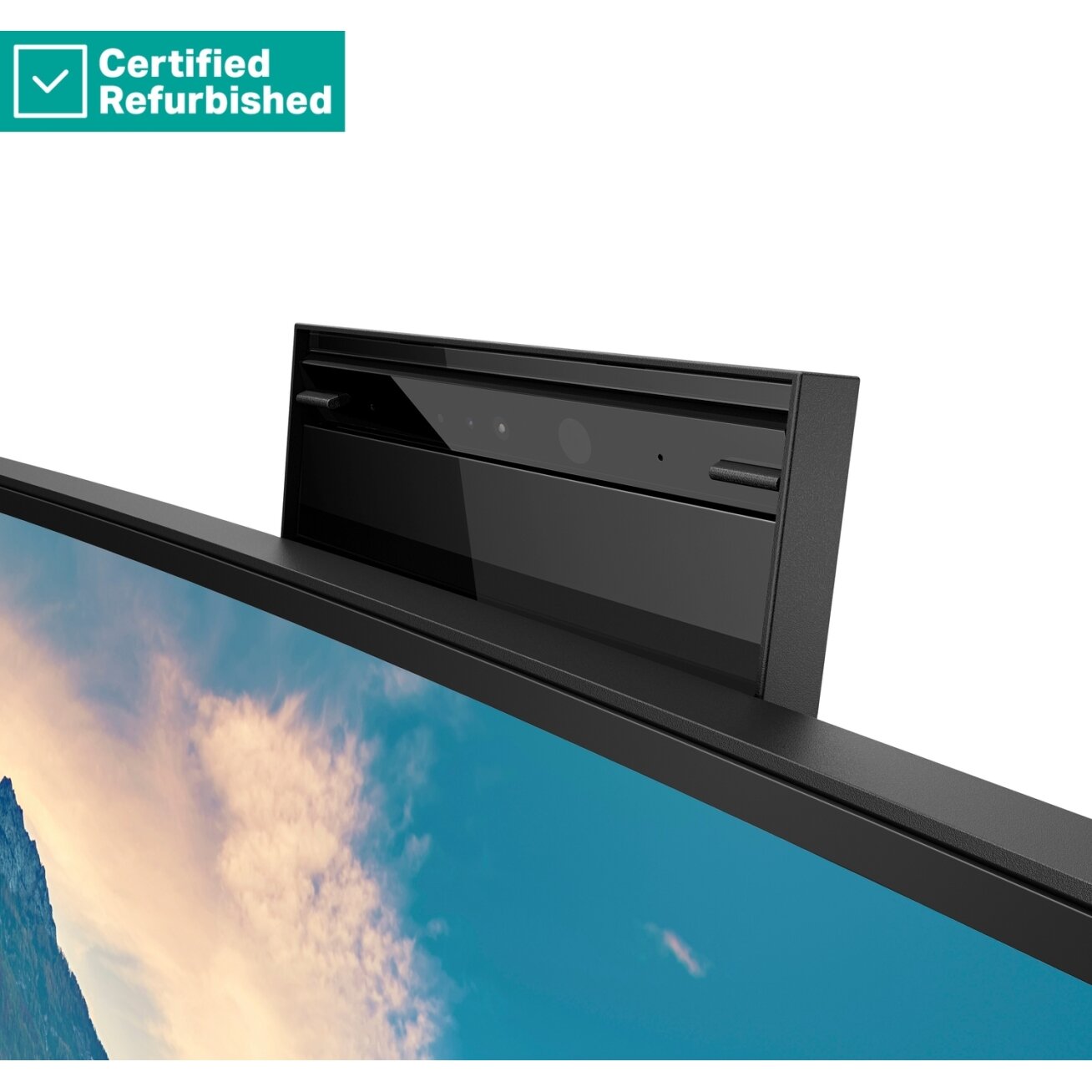 RENEW SILVER HP E34m G4 Curved Conferencing Monitor - 34" 3440x1440 WQHD 400-nit 75Hz AG, Curved, VA, USB-C(65W)/HDMI/DisplayPort, 4x USB-A, speakers, 5MP webcam, RJ-45 LAN, height adjustable/tilt/swivel, 1 years 2