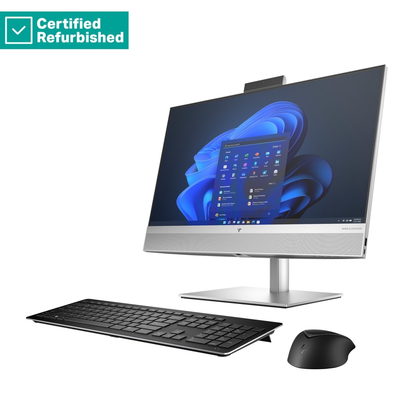 RENEW SILVER HP Elite 840 G9 AIO All-In-One 24 - i5-14600, 8GB, 256GB SSD, 23.8 FHD Touch AG, Height Adjustable, Win 11 Pro, 1 years 2