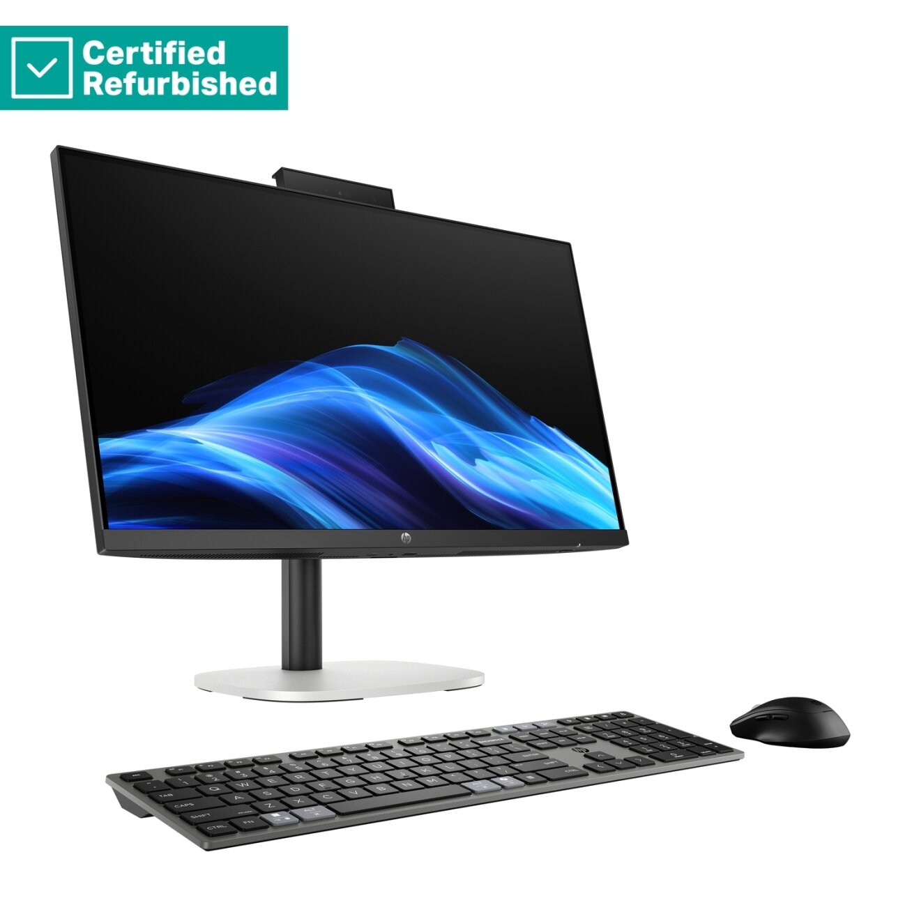 RENEW SILVER HP ProStudio 4 AIO All-In-One 24 - Ultra 5-235, 16GB, 512GB SSD, 23.8 FHD Non-Touch AG, Height Adjustable, USB Mouse, Win 11 Pro, 1 years