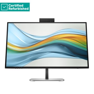 RENEW GOLD HP 527pm Series 5 Pro QHD Conferencing Monitor - 27" 2560x1440 QHD 350-nit 100Hz AG, IPS, USB-C(100W/15W)/HDMI/DP Daisy-Chain, 3x USB-A, speakers, webcam, RJ-45 LAN, height adjust/tilt/swivel/pivot, 1 years (replaces E27m) RENEW GOLD HP 527pm Series 5 Pro QHD Conferencing Monitor - 27" 2560x1440 QHD 350-nit 100Hz AG, IPS, USB-C(100W/15W)/HDMI/DP Daisy-Chain, 3x USB-A, speakers, webcam, RJ-45 LAN, height adjust/tilt/swivel/pivot, 1 years (replaces E27m)