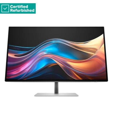 RENEW SILVER HP 727pq Series 7 Pro QHD Monitor - 27" 2560x1440 QHD 400-nit 120Hz AG, IPS Black HDR 400, USB-C(15W)/HDMI/DisplayPort Daisy-Chain, 3x USB-A, height adjustable/tilt/swivel/pivot, 1 years (replaces Z27q G3) RENEW SILVER HP 727pq Series 7 Pro QHD Monitor - 27" 2560x1440 QHD 400-nit 120Hz AG, IPS Black HDR 400, USB-C(15W)/HDMI/DisplayPort Daisy-Chain, 3x USB-A, height adjustable/tilt/swivel/pivot, 1 years (replaces Z27q G3)