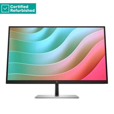 RENEW SILVER HP E27k G5 4K Charging Monitor - 27" 3840x2160 UHD 350-nit 60Hz AG, IPS, USB-C(65W)/USB-C(15W)/HDMI/DisplayPort, 3x USB-A, speakers, RJ-45 LAN, height adjustable/tilt/swivel/pivot, 1 years RENEW SILVER HP E27k G5 4K Charging Monitor - 27" 3840x2160 UHD 350-nit 60Hz AG, IPS, USB-C(65W)/USB-C(15W)/HDMI/DisplayPort, 3x USB-A, speakers, RJ-45 LAN, height adjustable/tilt/swivel/pivot, 1 years