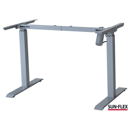 Reguliuojamo aukščio stalo rėmas SUN-FLEX ADAPT I, pilkas Reguliuojamo aukščio stalo rėmas SUN-FLEX ADAPT I, pilkas