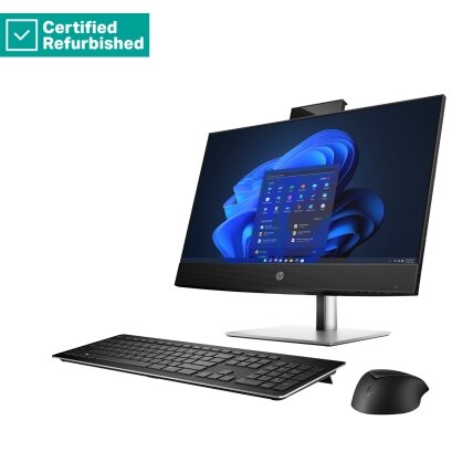 RENEW GOLD HP Pro 440 G9 AIO All-In-One 24 - i7-12700T, 16GB, 512GB SSD, Radeon RX 6300M 2GB, 23.8 FHD Non-Touch AG, DVD-RW, Height Adjustable, Win 11 Pro, 1 years 2