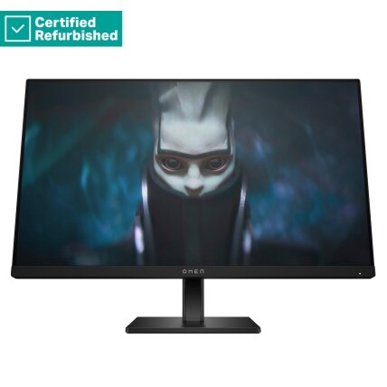 RENEW GOLD OMEN by HP 24 FHD Gaming Monitor - 23.8" 1920x1080 FHD 300-nit 165Hz AG, IPS, 2x HDMI/DisplayPort, height adjustable/tilt/pivot, 1 years