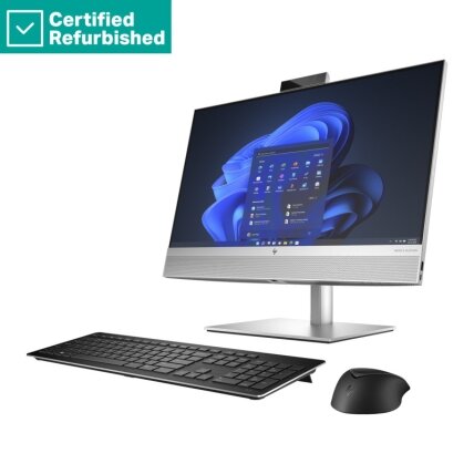 RENEW SILVER HP Elite 840 G9 AIO All-in-One 24- i5-12500, 16GB, 1TB SSD, 23.8 FHD Non-Touch AG, Height Adjustable, Win 11 Pro, 1 years 1