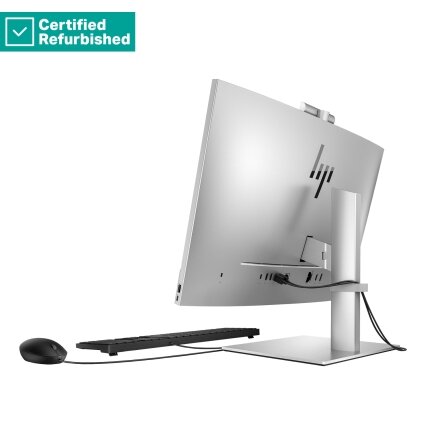 RENEW SILVER HP Elite 840 G9 AIO All-In-One 24 - i7-14700, 16GB, 512GB SSD, 23.8 FHD Non-Touch AG, FPR, Height Adjustable, USB Mouse, Win 11 Pro, 1 years 1