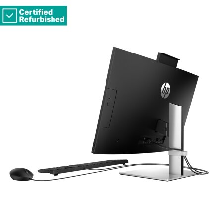 RENEW SILVER HP Pro 440 G9 AIO All-In-One - i5-14500T, 16GB, 512GB SSD, 23.8 FHD Non-Touch AG, Height Adjustable, DVD-RW, USB Mouse, Win 11 Pro, 1 years 1