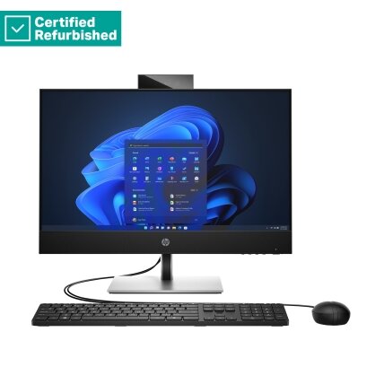 RENEW SILVER HP Pro 440 G9 AIO All-In-One - i5-14500T, 16GB, 512GB SSD, 23.8 FHD Touch AG, Height Adjustable, USB Mouse, Win 11 Pro, 1 years