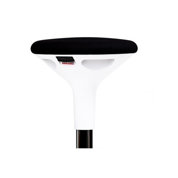 Reguliuojamo aukščio kėdė SUN-FLEX®ACTIVE, 62-71 cm, baltas rėmas, juoda sėdima vieta. 2 Reguliuojamo aukščio kėdė SUN-FLEX®ACTIVE, 62-71 cm, baltas rėmas, juoda sėdima vieta. 2
