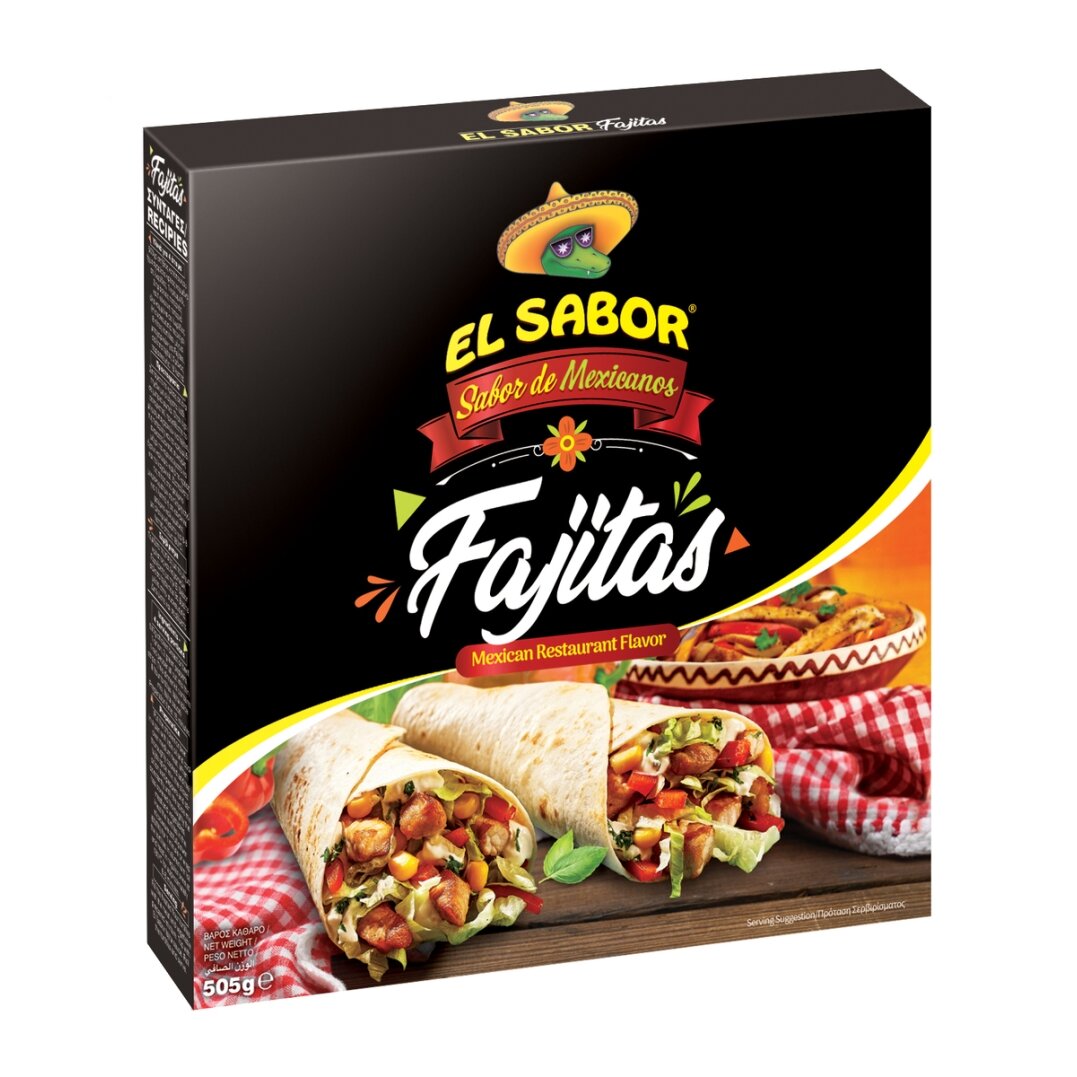 Rinkinys EL SABOR, Fajita, 505 g