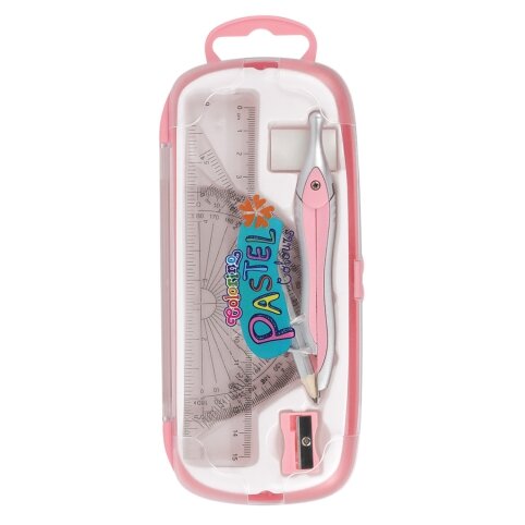 Rinkinys braižymui COLORINO Pastel, 8 dalių 1 Rinkinys braižymui COLORINO Pastel, 8 dalių 1