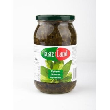 Rūgštynės TASTELAND, pjaustytos, 820 g