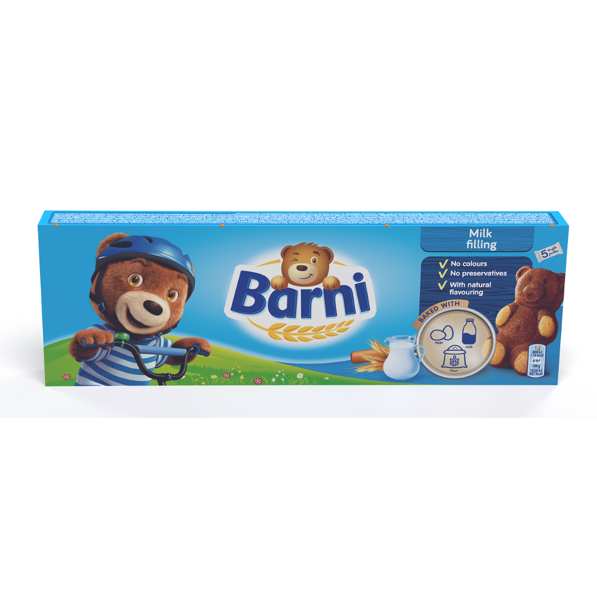 Sausainiai BARNI Milk, 150 g