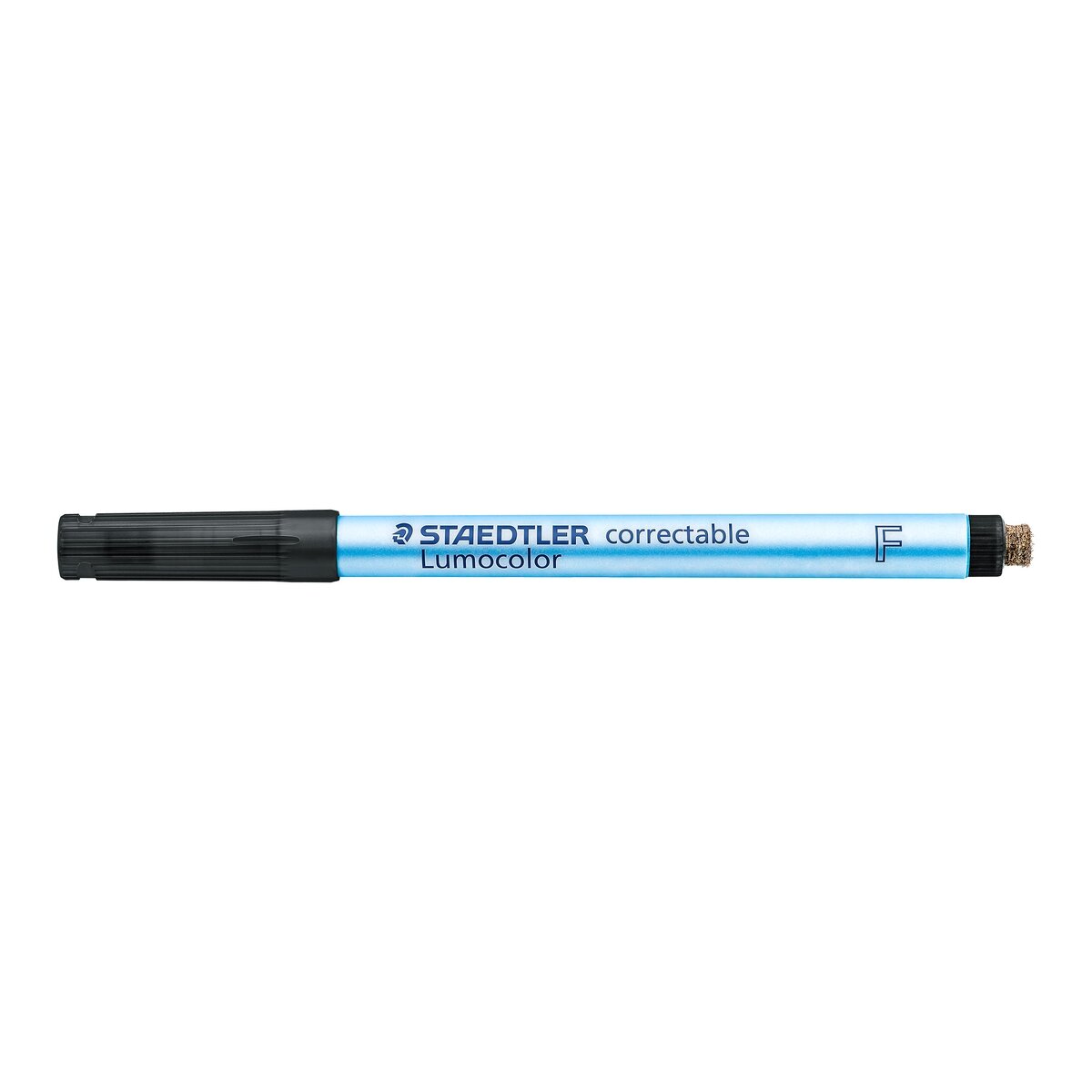 Sauso valymo koreguojamasis žymeklis STAEDTLER Lumocolor F, 0,6 mm brėžis Sauso valymo koreguojamasis žymeklis STAEDTLER Lumocolor F, 0,6 mm brėžis