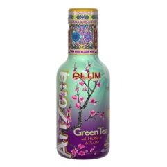 Šaltos arbatos gėrimas ARIZONA, su medumi ir slyvų sultimis, 450ml PET D