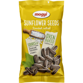 Saulėgrąžos MOGYI, skrudintos, sūdytos, geltonas pakelis, 60 g