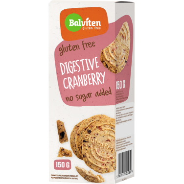 Sausainiai BALVITEN, su spanguolėmis, 150 g