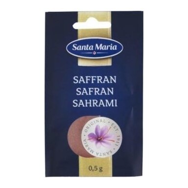 Šafranas SANTA MARIA, pakelyje, 0,5 g.