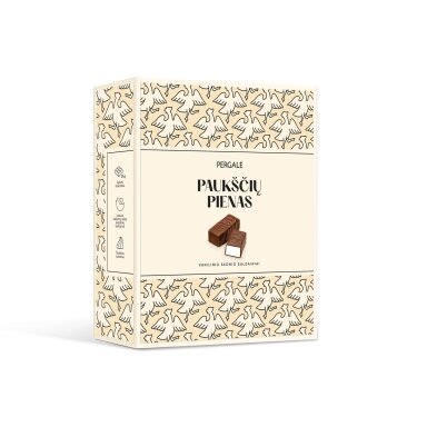 Saldainiai PERGALĖ, Paukščių pienas, 155 g