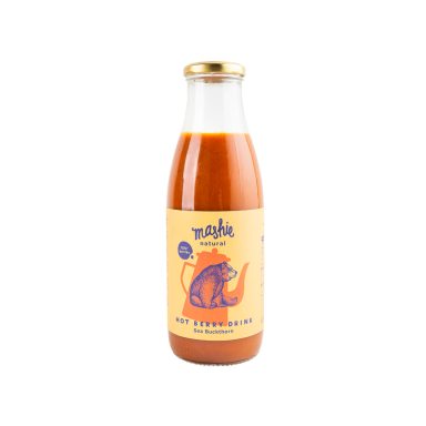 Šaltalankių uogų tyrė MASHIE, 0.75l Šaltalankių uogų tyrė MASHIE, 0.75l