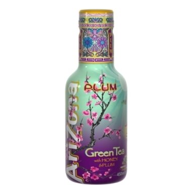 Šaltos arbatos gėrimas ARIZONA, su medumi ir slyvų sultimis, 450ml PET D