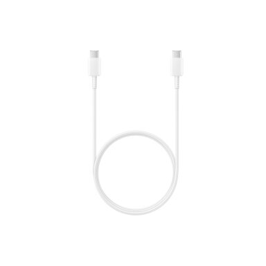 Samsung EP-DA705 USB-C Male į USB-C Male Kabelis 1m, Balta Samsung EP-DA705 USB-C Male į USB-C Male Kabelis 1m, Balta