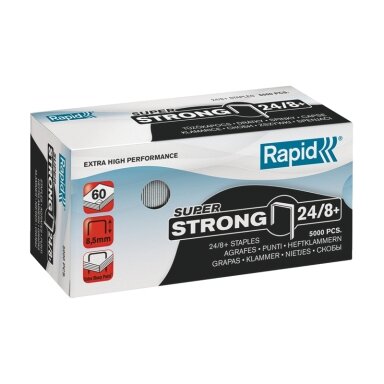 Sąsagėlės Rapid Super Strong 24/8+ (dėž. 5000vnt.) Sąsagėlės Rapid Super Strong 24/8+ (dėž. 5000vnt.)