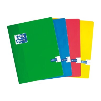 Sąsiuvinis segtas OXFORD, A5, 165 x 210 mm, linijomis, 36 lapai Sąsiuvinis segtas OXFORD, A5, 165 x 210 mm, linijomis, 36 lapai
