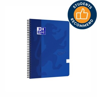 Sąsiuvinis su spirale OXFORD TOUCH, A4+, 70 lapų, linijomis, mėlyna sp. Sąsiuvinis su spirale OXFORD TOUCH, A4+, 70 lapų, linijomis, mėlyna sp.