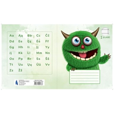 Sąsiuvinis TECHNOINFORM, 2 klasei, A5, 12 lapų, 80 gsm, linijomis Sąsiuvinis TECHNOINFORM, 2 klasei, A5, 12 lapų, 80 gsm, linijomis