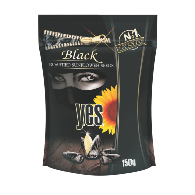 Saulėgrąžos Y.E.S juodos, 150 g