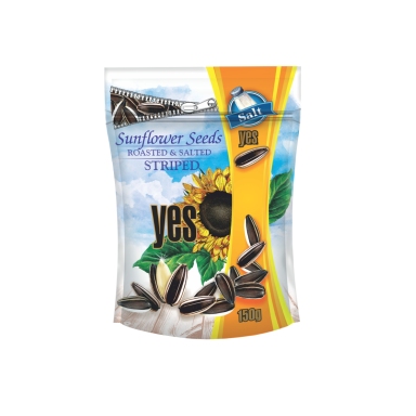 Saulėgrąžos Y.E.S, sūdytos, 150g