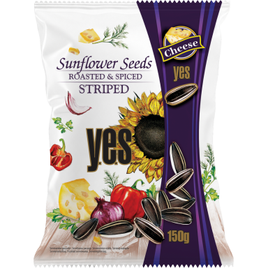 Saulėgrąžos Y.E.S, sūrio skonio, 150g