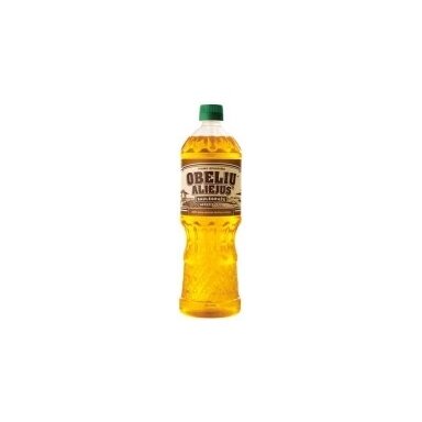 Saulėgrąžų aliejus OBELIŲ, nerafinuotas, 0,9 l