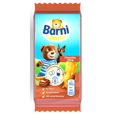 Sausainiai BARNI Choco, 30 g