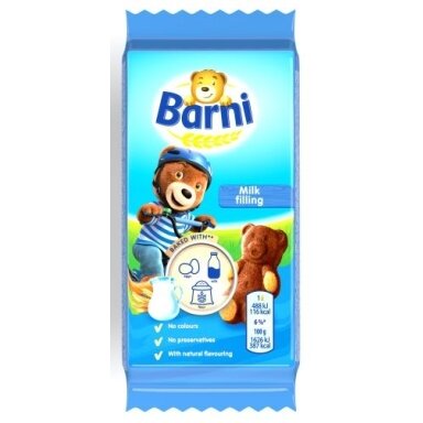Sausainiai BARNI Milk, 30 g
