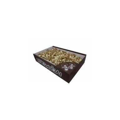 Sausainiai LINKSMUČIAI, balto šokolado skonio grybukai, 1 kg