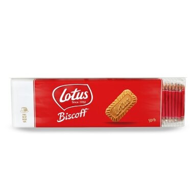 Sausainiai LOTUS BISCOFF, karamelizuoti, 50 vnt x 6,25 g Sausainiai LOTUS BISCOFF, karamelizuoti, 50 vnt x 6,25 g